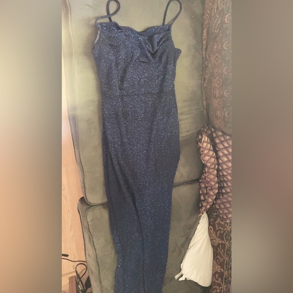 This is my blue prom dress from this year. - Picture 6 of 7